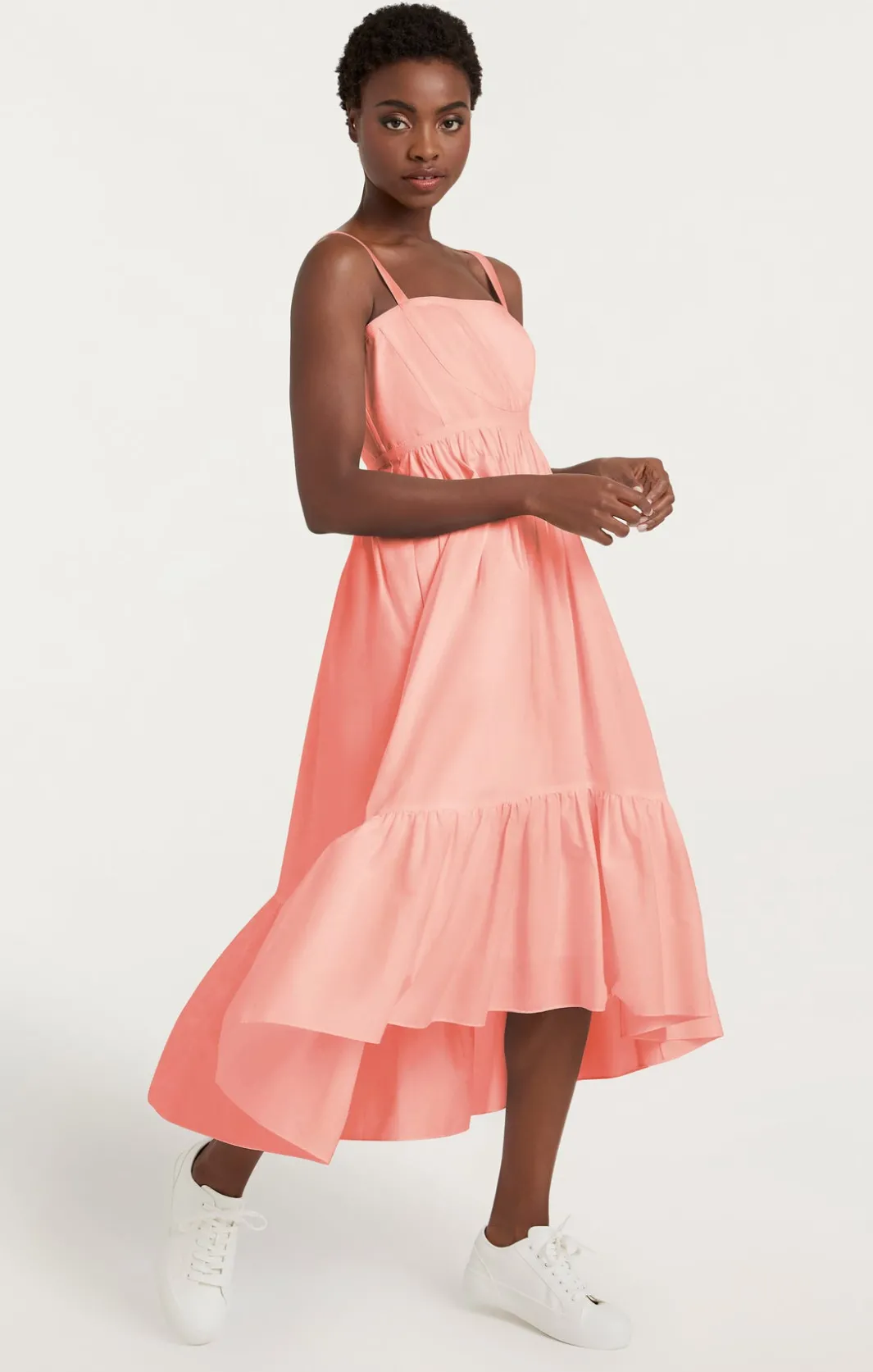 Midi<Cinq à Sept Elsie Dress PaleRose