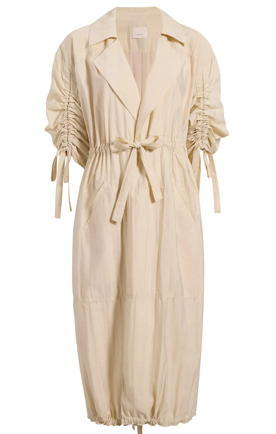 Jackets | Outerwear<Cinq à Sept Emmeline Coat Plaster