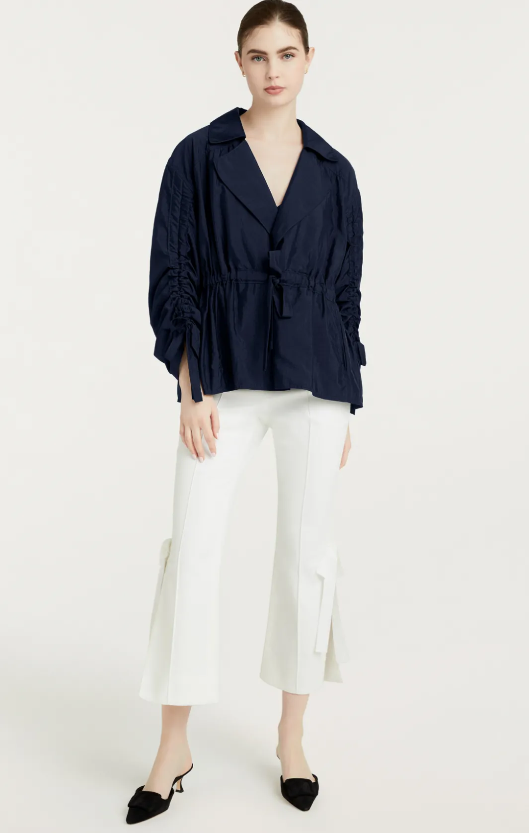 Jackets<Cinq à Sept Emmeline Jacket Navy