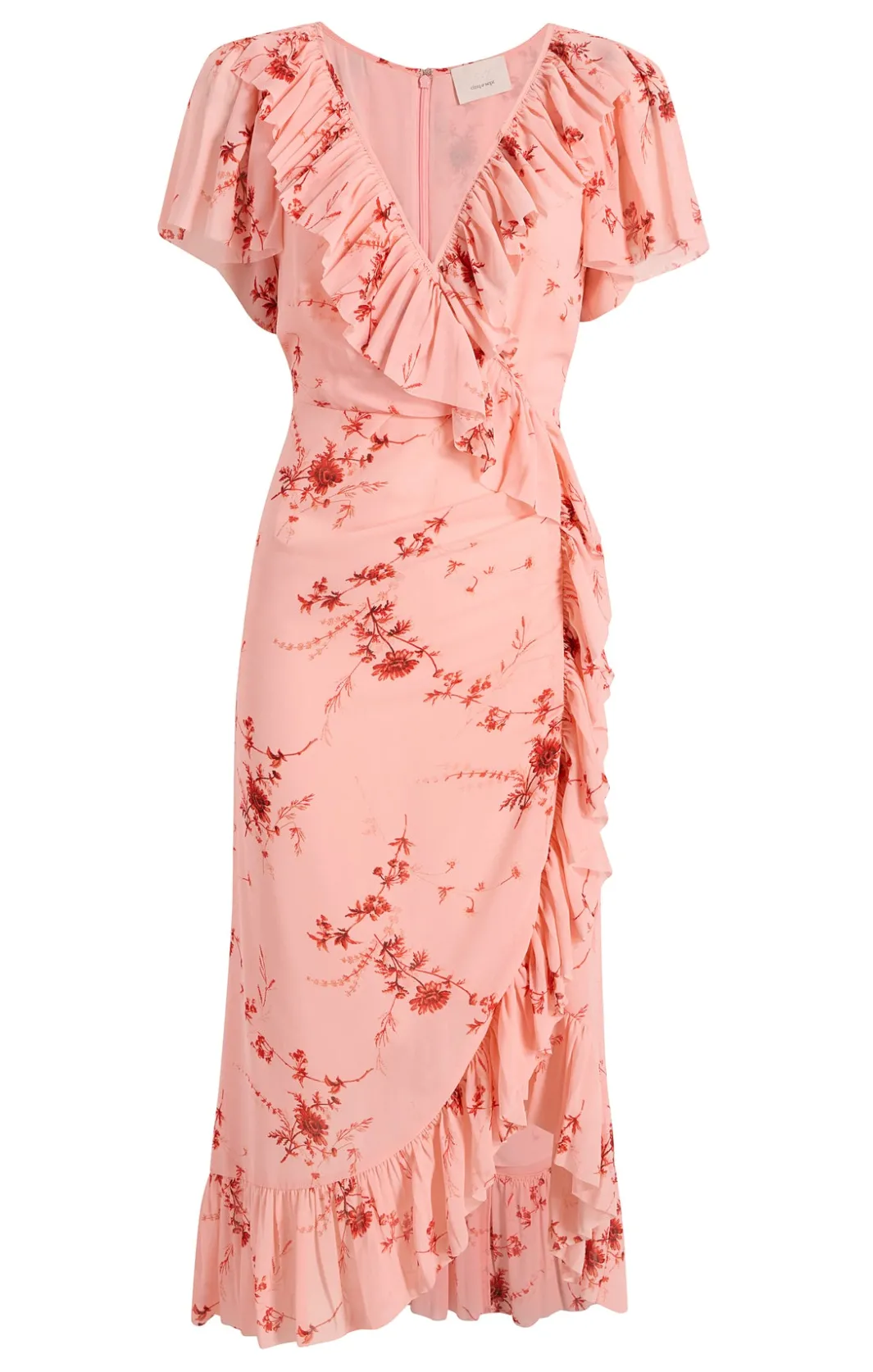 Midi<Cinq à Sept Fleur Sheilla Dress PaleRoseMulti