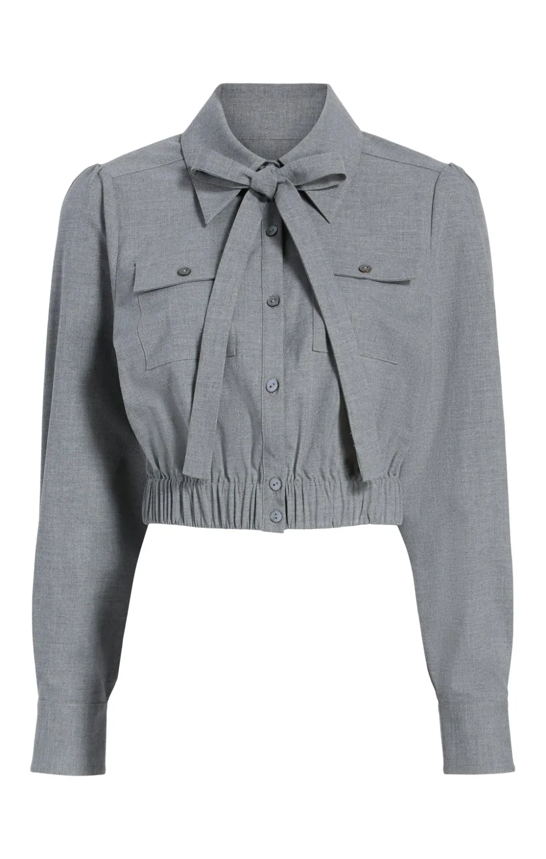 Long Sleeve Tops<Cinq à Sept Francesca Top SteelGrey