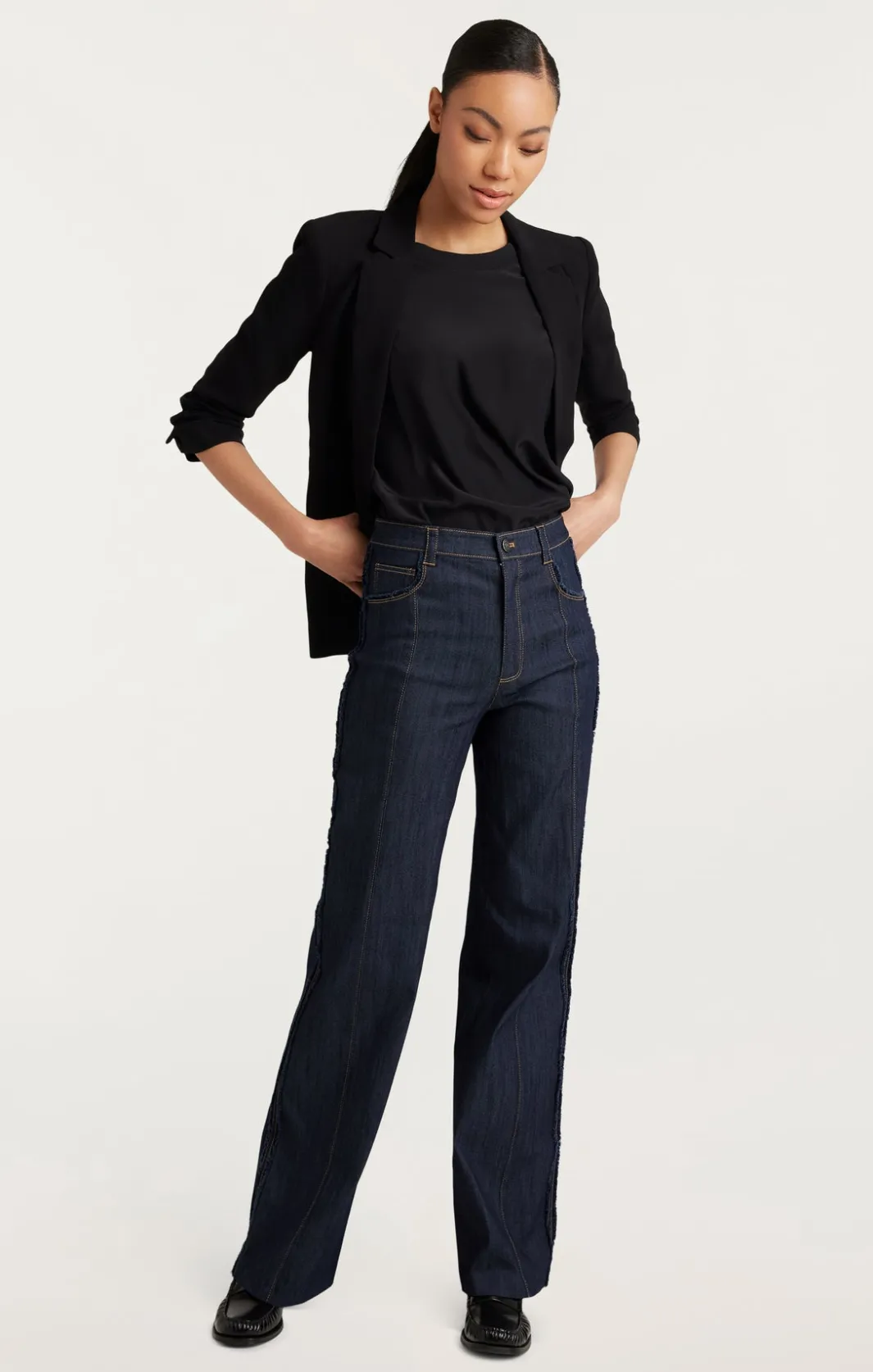 Pants | Denim<Cinq à Sept Francine Pant Indigo