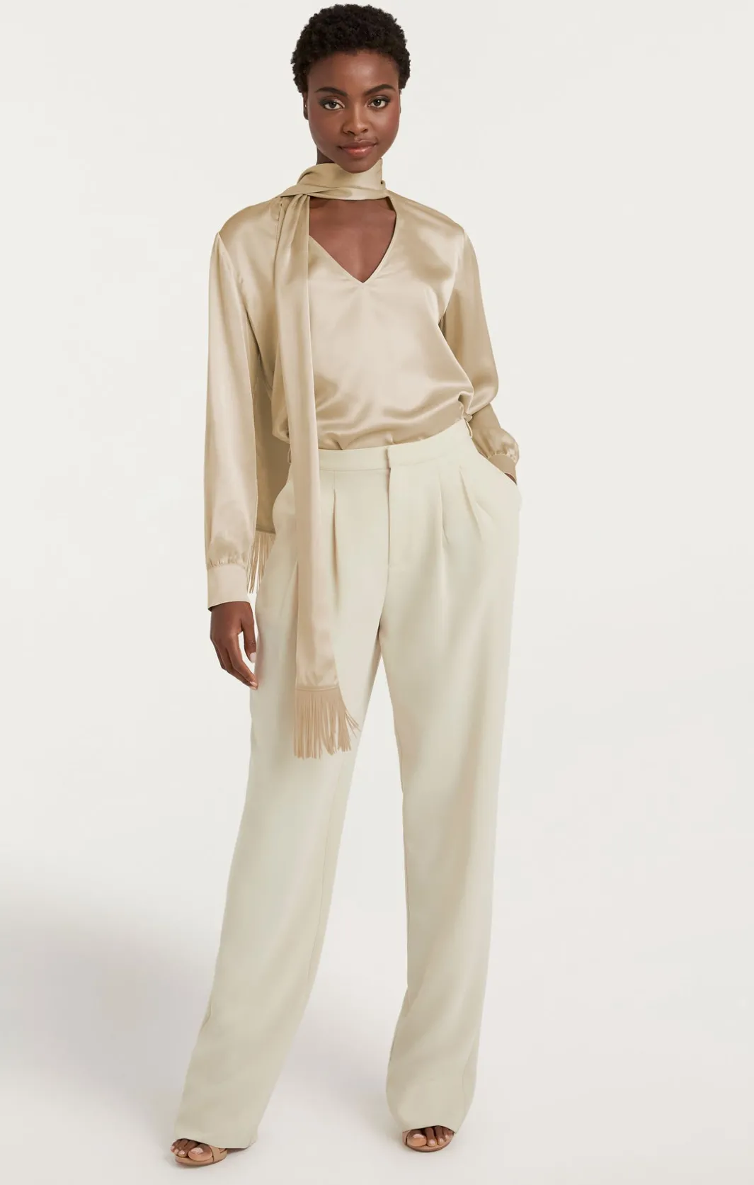 Long Sleeve Tops<Cinq à Sept Frannie Top Plaster