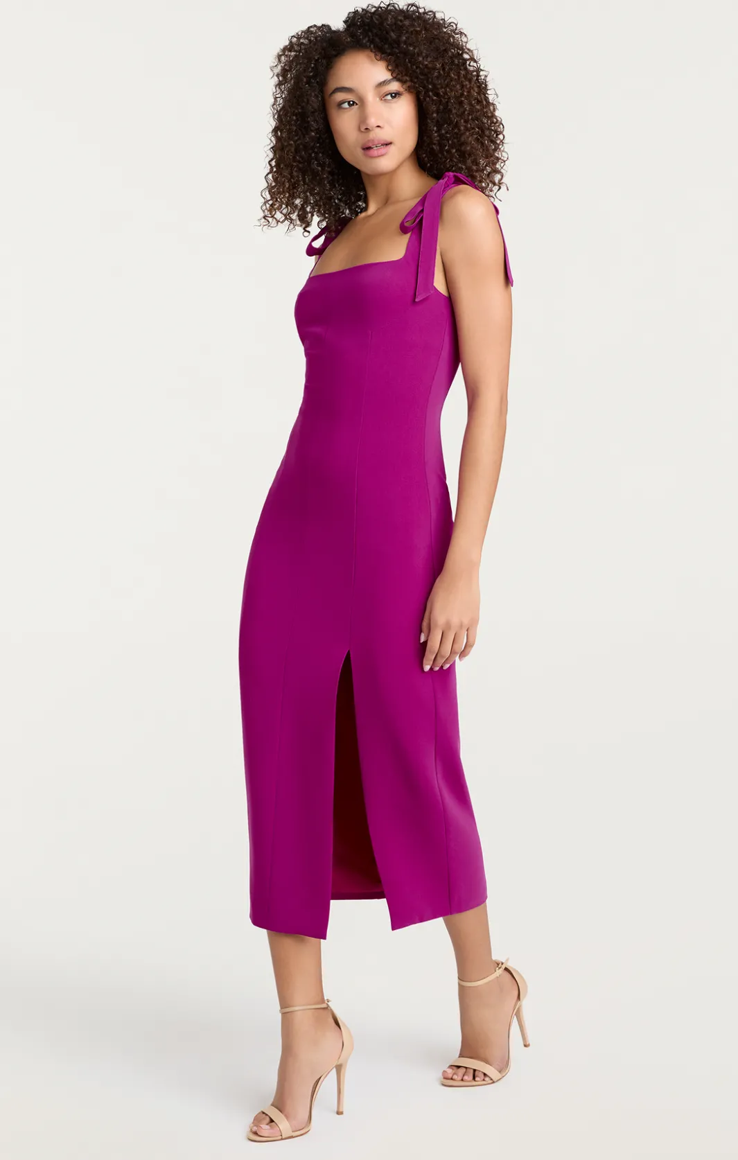 Midi<Cinq à Sept Fynn Dress VibrantPlum