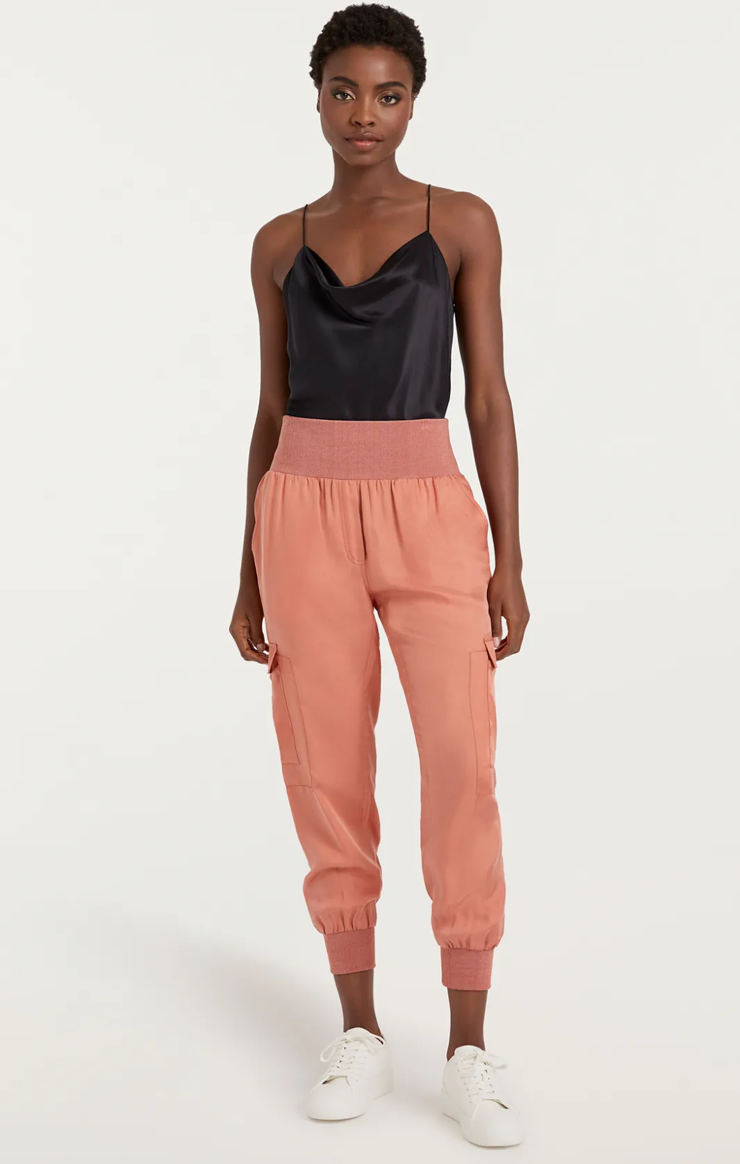 Pants<Cinq à Sept Giles Pant Apricot
