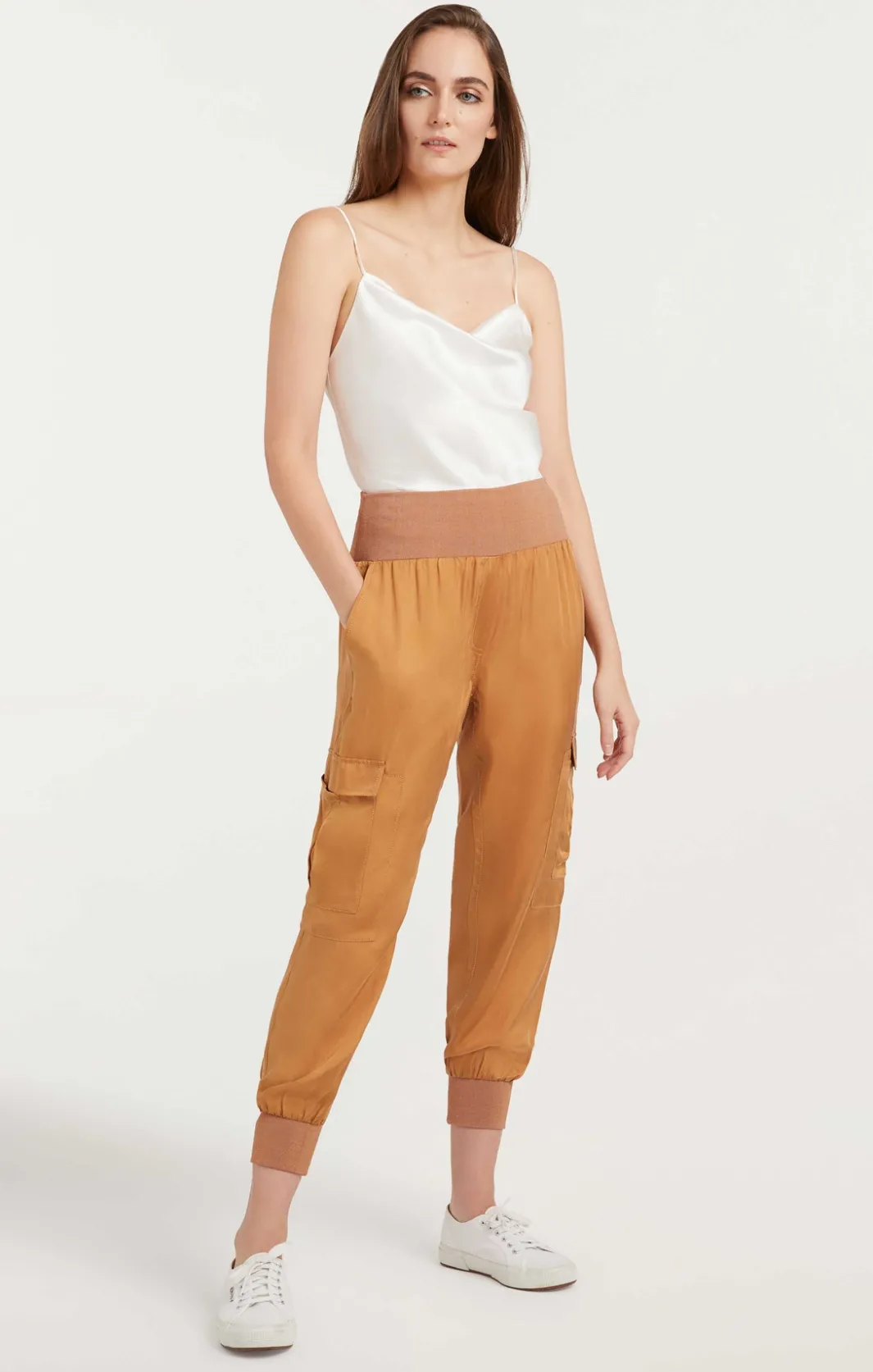 Pants<Cinq à Sept Giles Pant Pecan