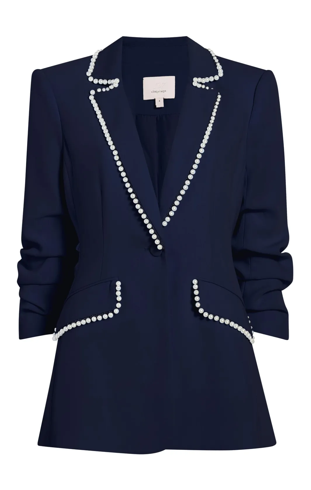 Jackets<Cinq à Sept Gracey Blazer Navy