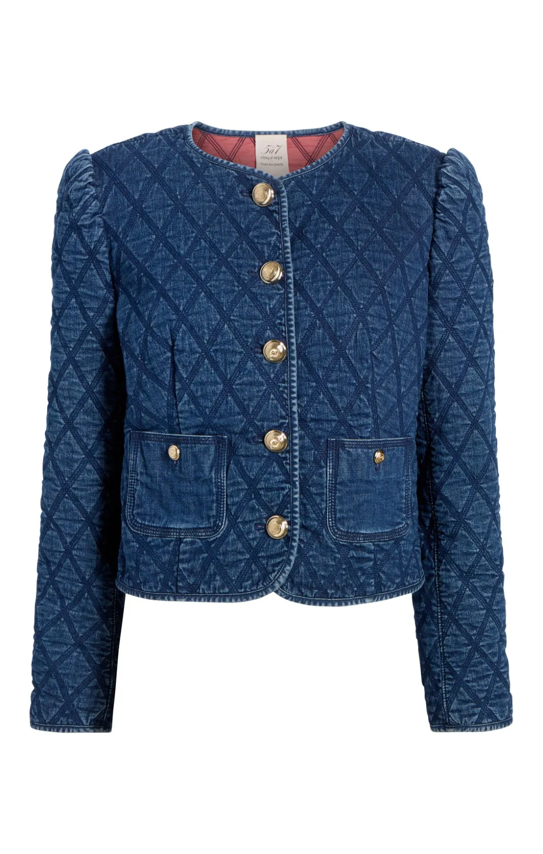 Jackets | Denim<Cinq à Sept Gretchen Jacket MediumWash