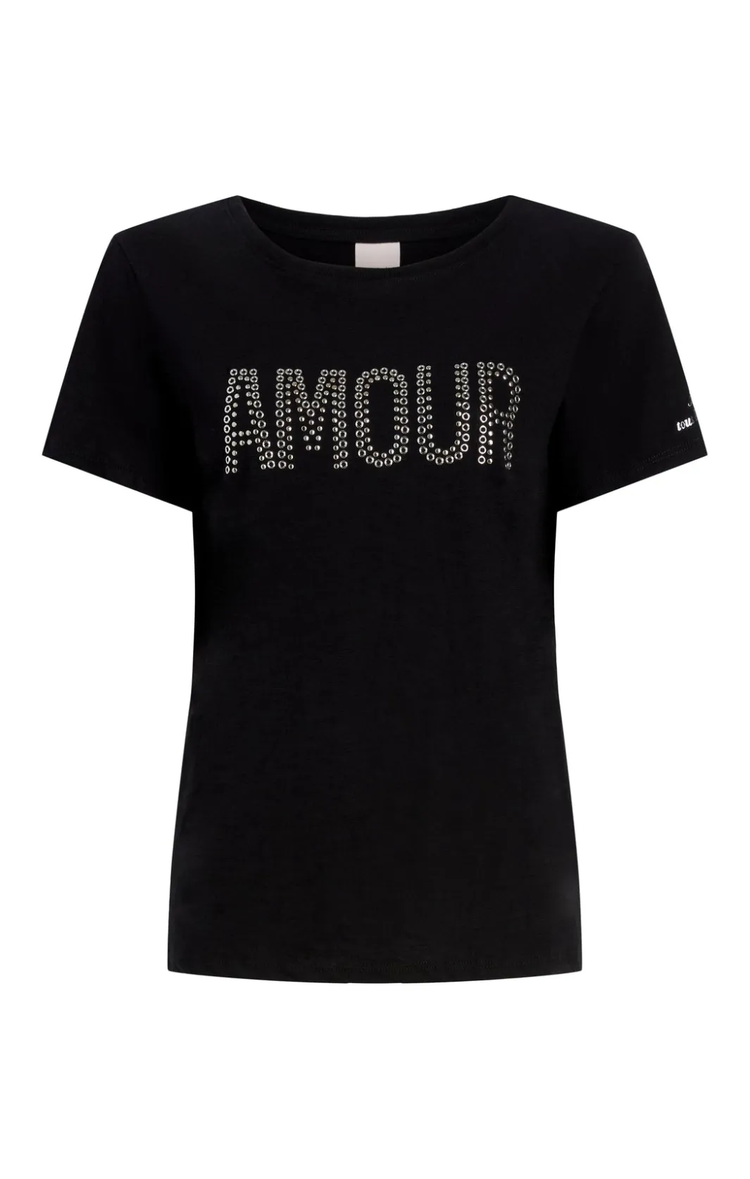 Tees & Pullovers<Cinq à Sept Grommet Amour Tee Black
