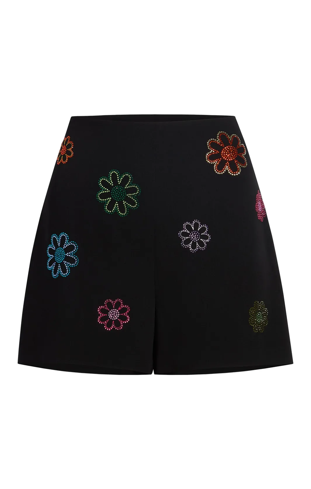 Shorts<Cinq à Sept Heatset Daisies Alissa Short Black