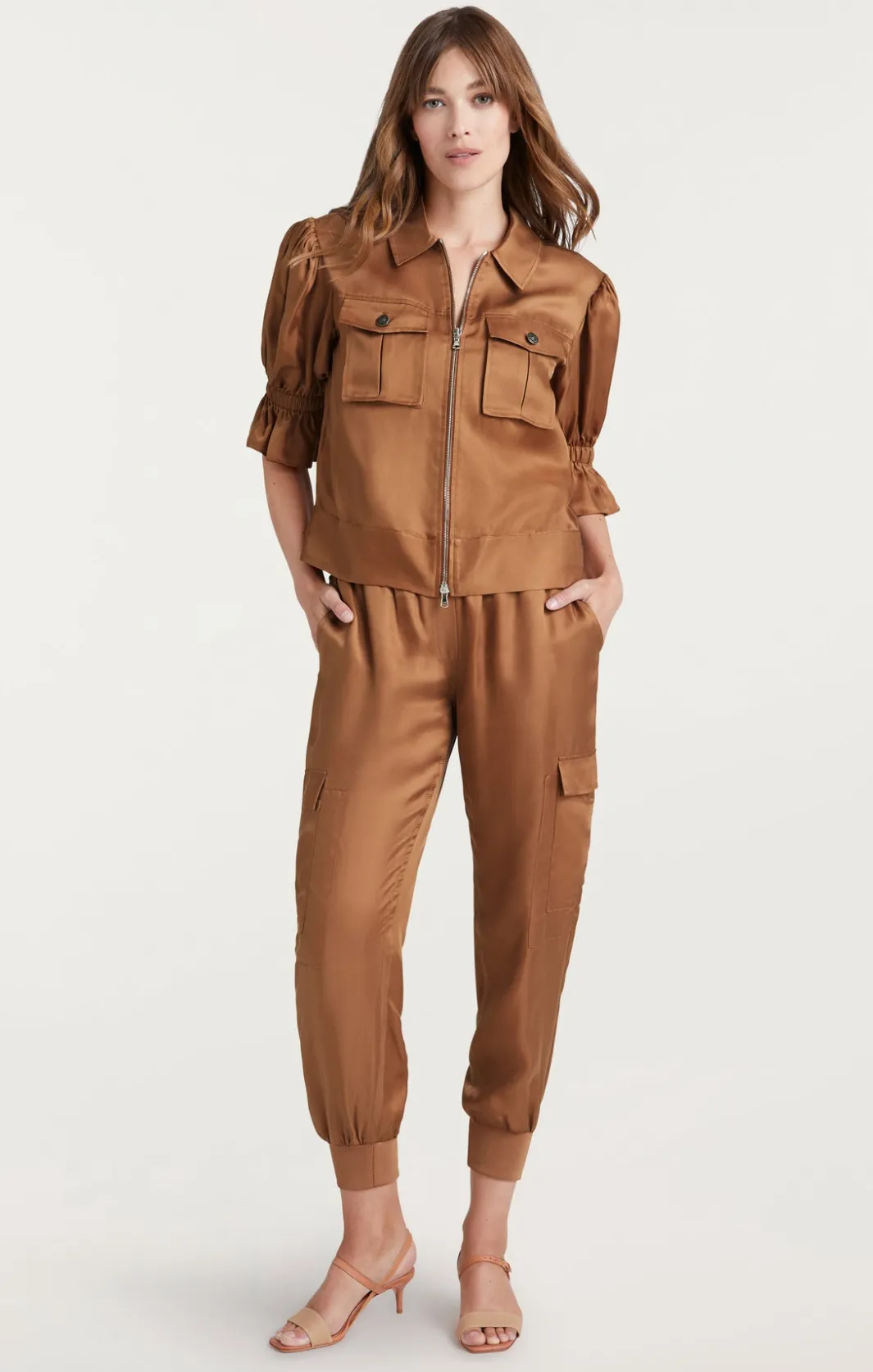 Jackets<Cinq à Sept Holly Jacket Cocoa
