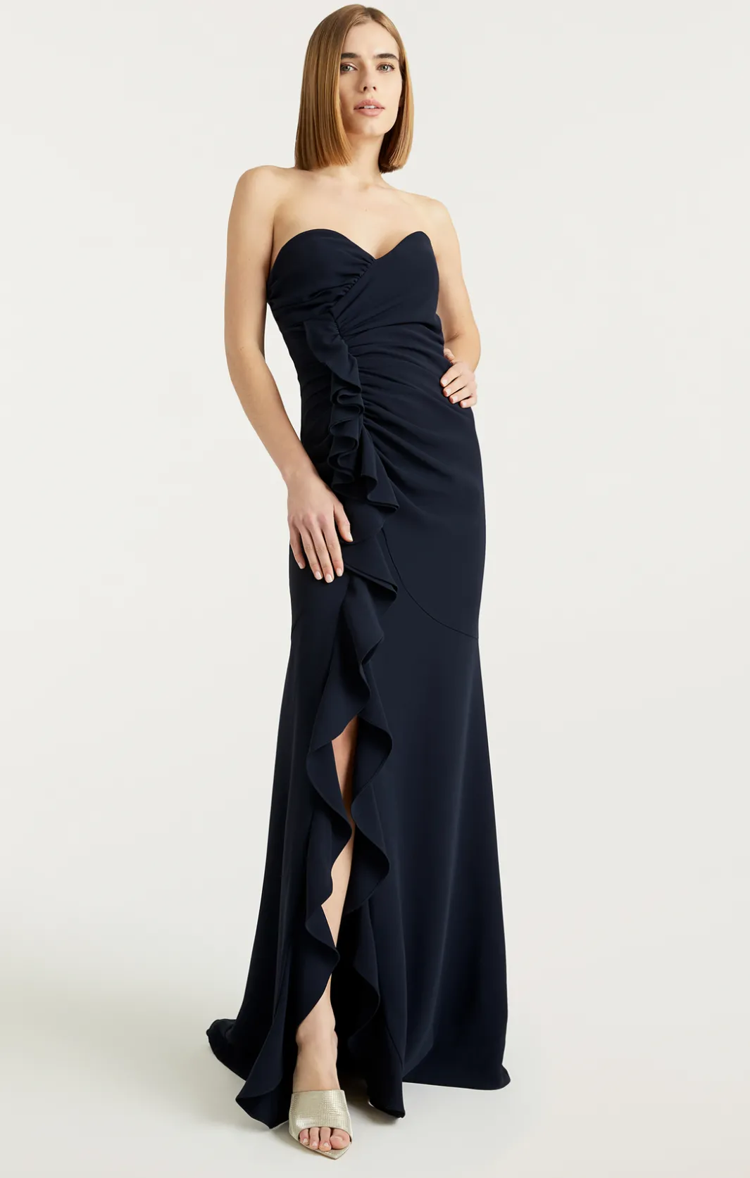 Cocktail & Evening<Cinq à Sept Hyde Gown Navy