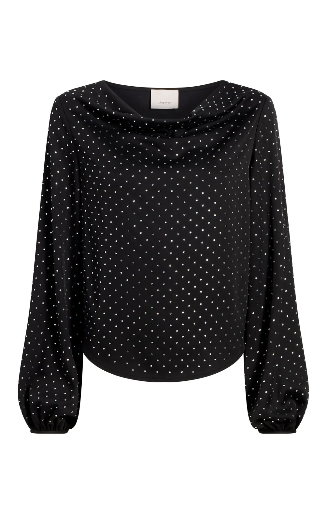Long Sleeve Tops<Cinq à Sept Irene Top Black