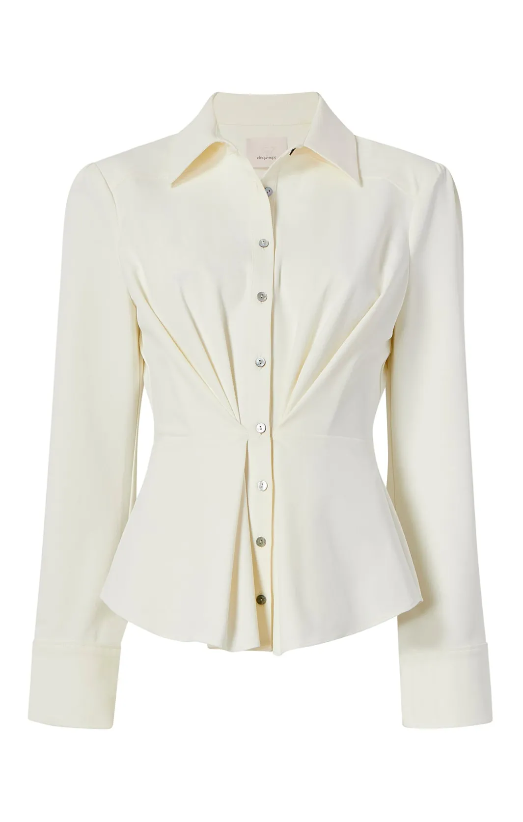 Long Sleeve Tops<Cinq à Sept Isabelle Top Ivory