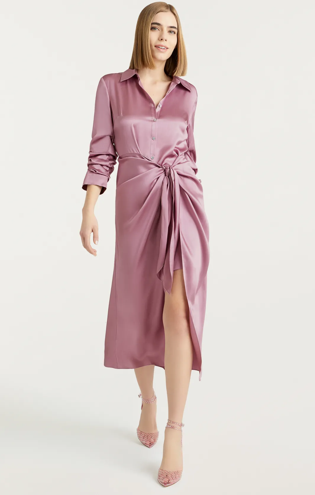 Midi<Cinq à Sept Jacey Dress WarmMauve
