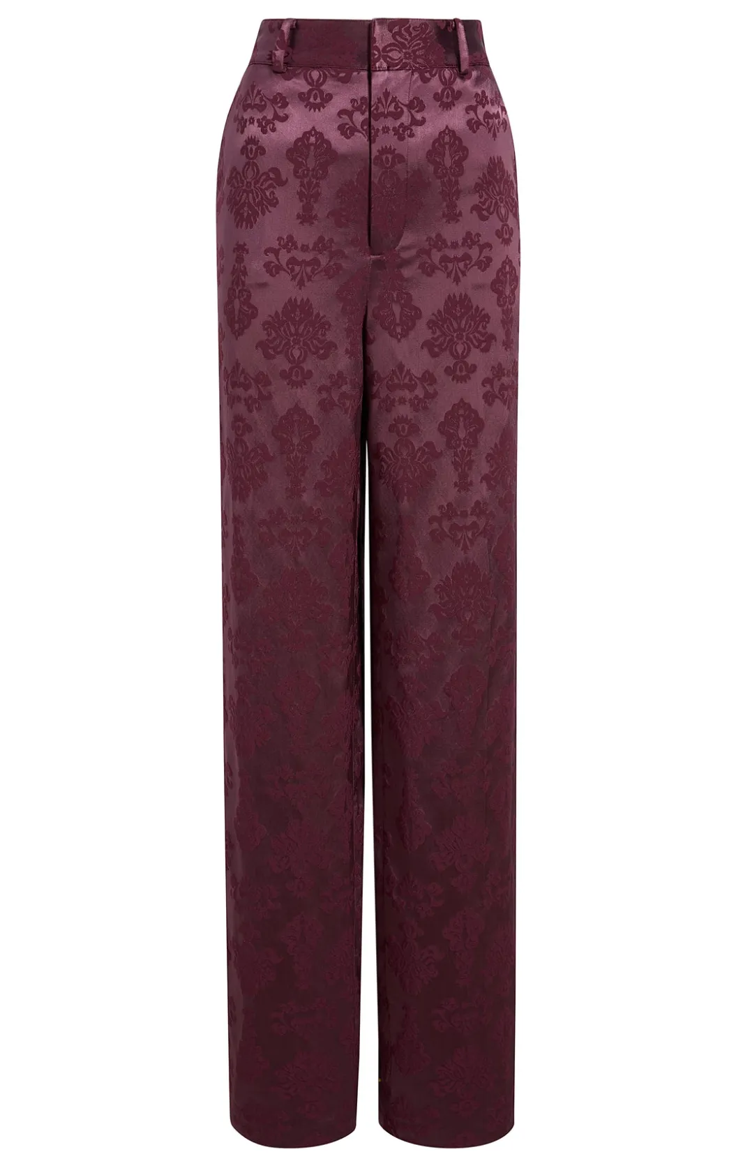 Pants<Cinq à Sept Jacquard Collins Pant DarkFig