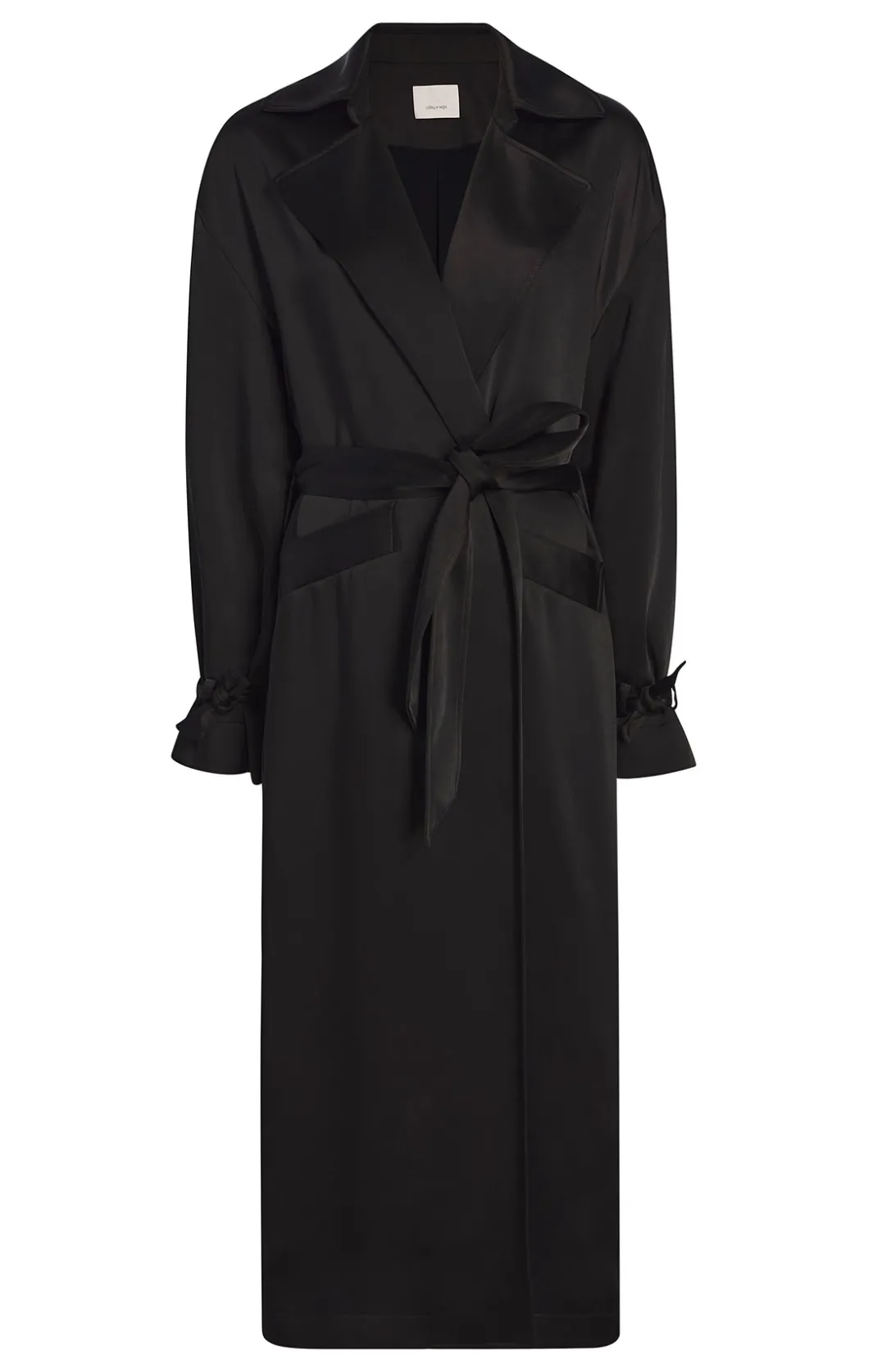 Jackets | Outerwear<Cinq à Sept Jayla Trench Black