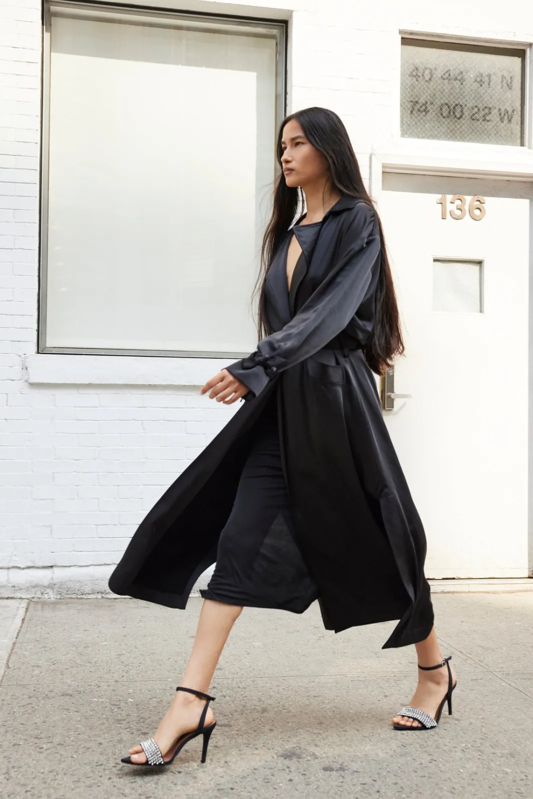 Jackets | Outerwear<Cinq à Sept Jayla Trench Black