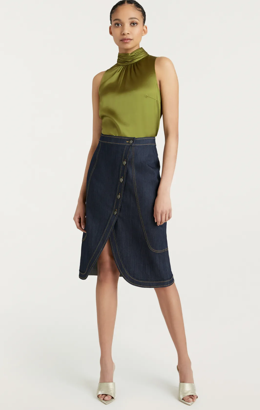Tank Tops & Camisoles<Cinq à Sept Jaylee Top Moss