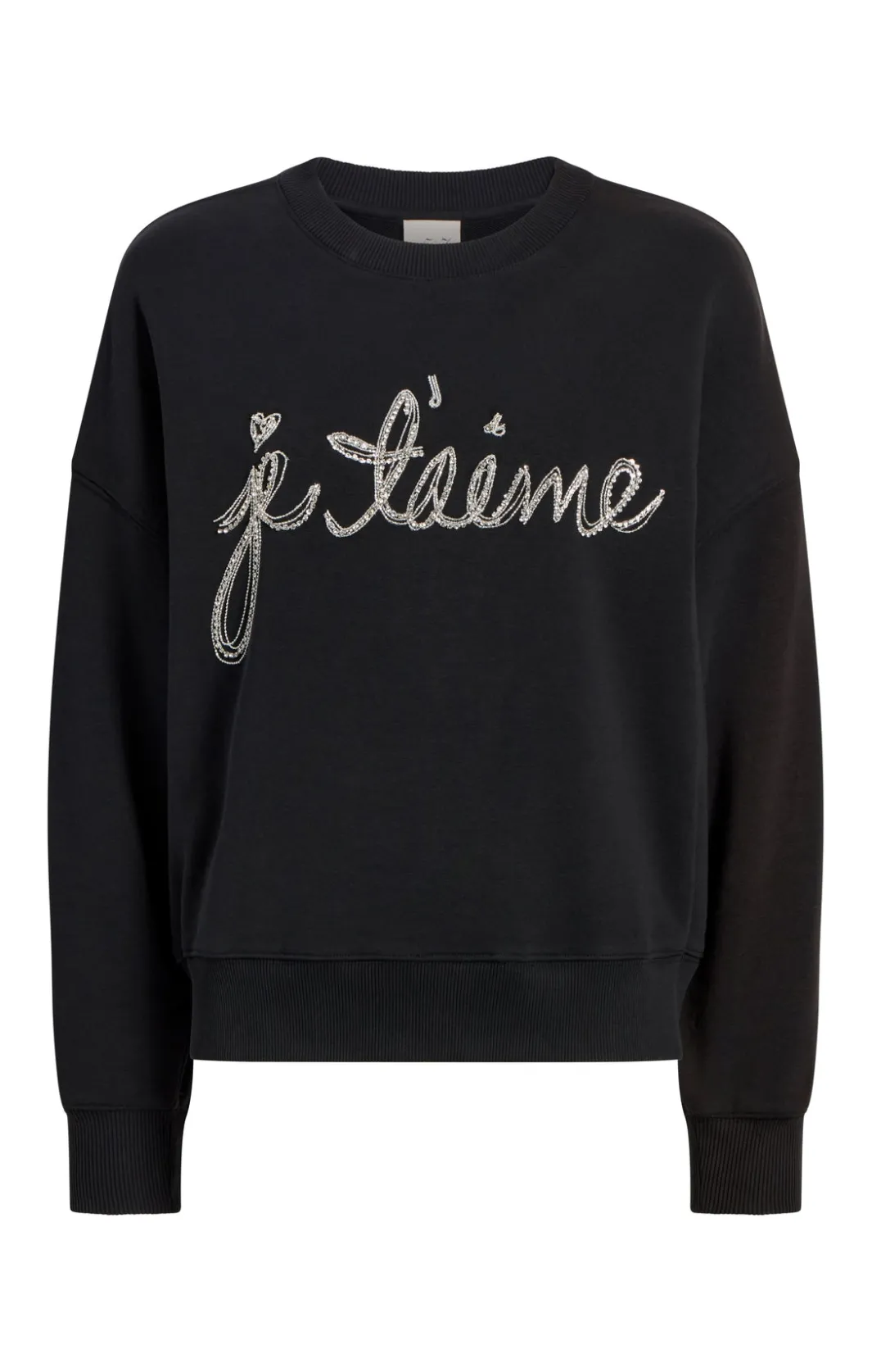 Sweaters & Knits | Sweaters & Knits<Cinq à Sept Je T'aime Chain Brandy Pullover Black