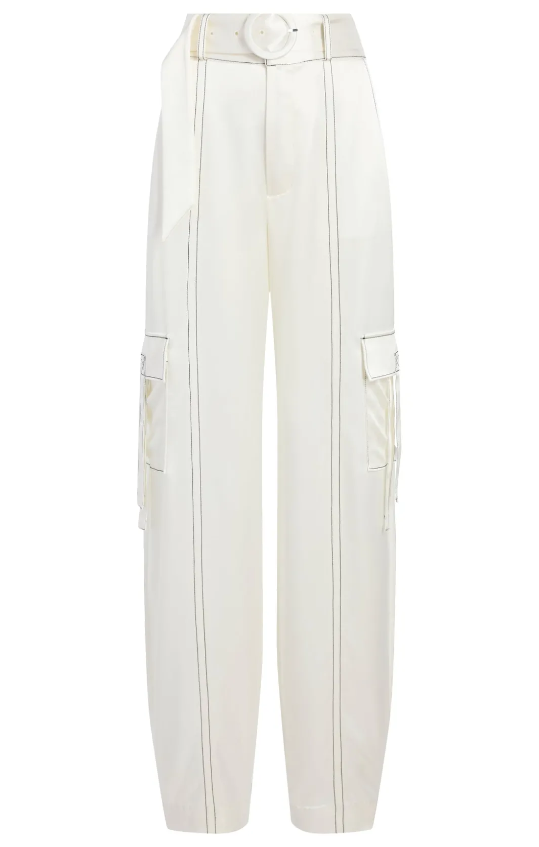 Pants<Cinq à Sept Jenson Pant Ivory/Black