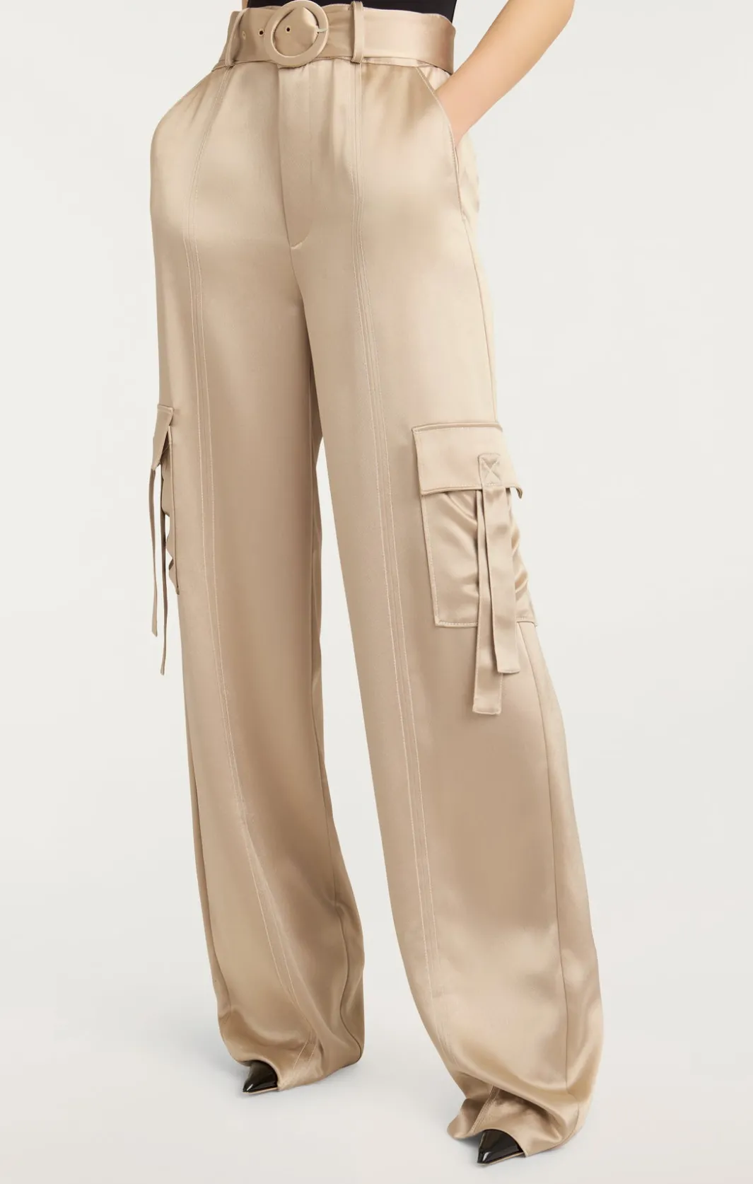 Pants<Cinq à Sept Jenson Pant Khaki/ivory
