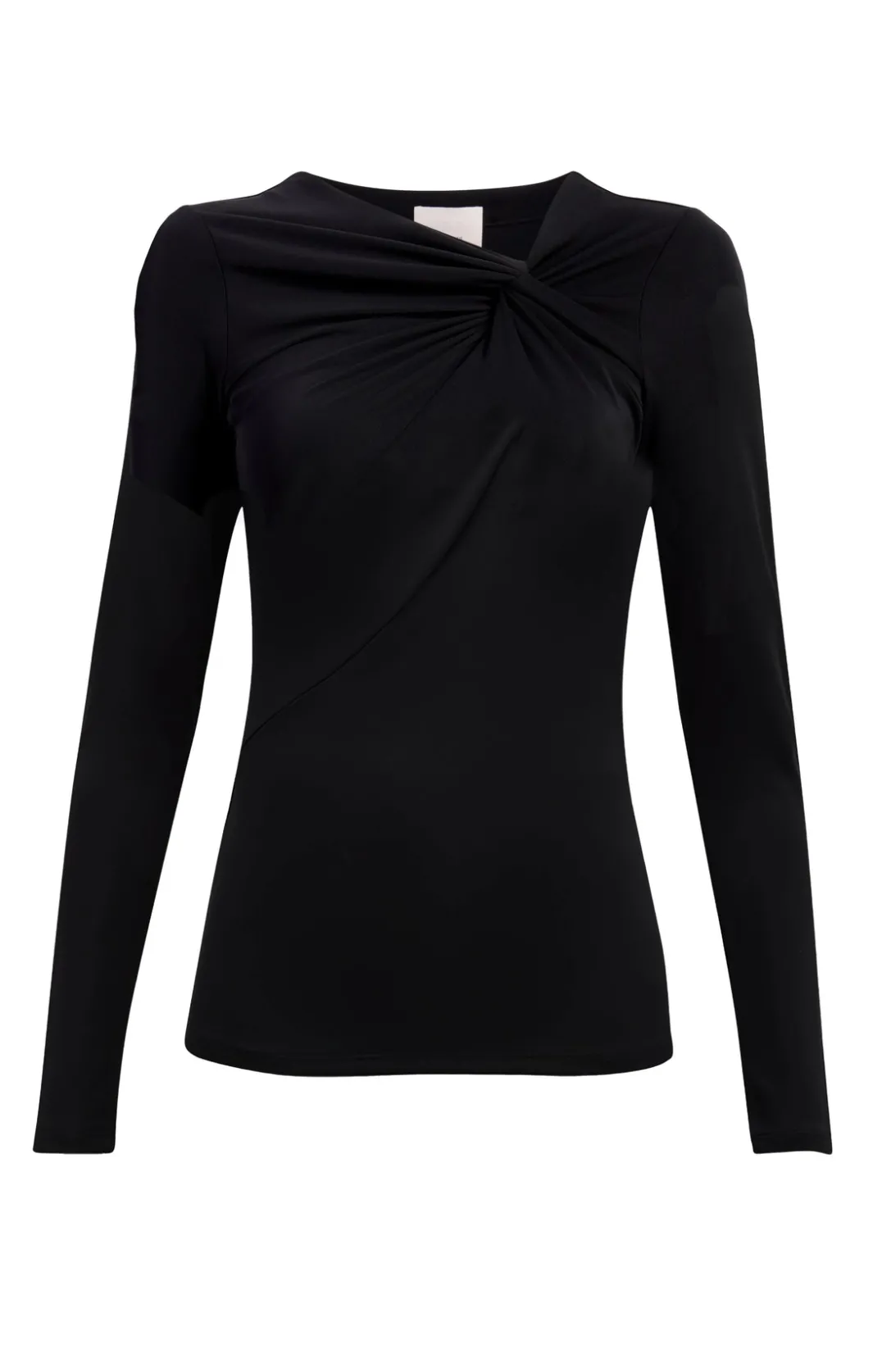 Long Sleeve Tops<Cinq à Sept Jolene Top Black