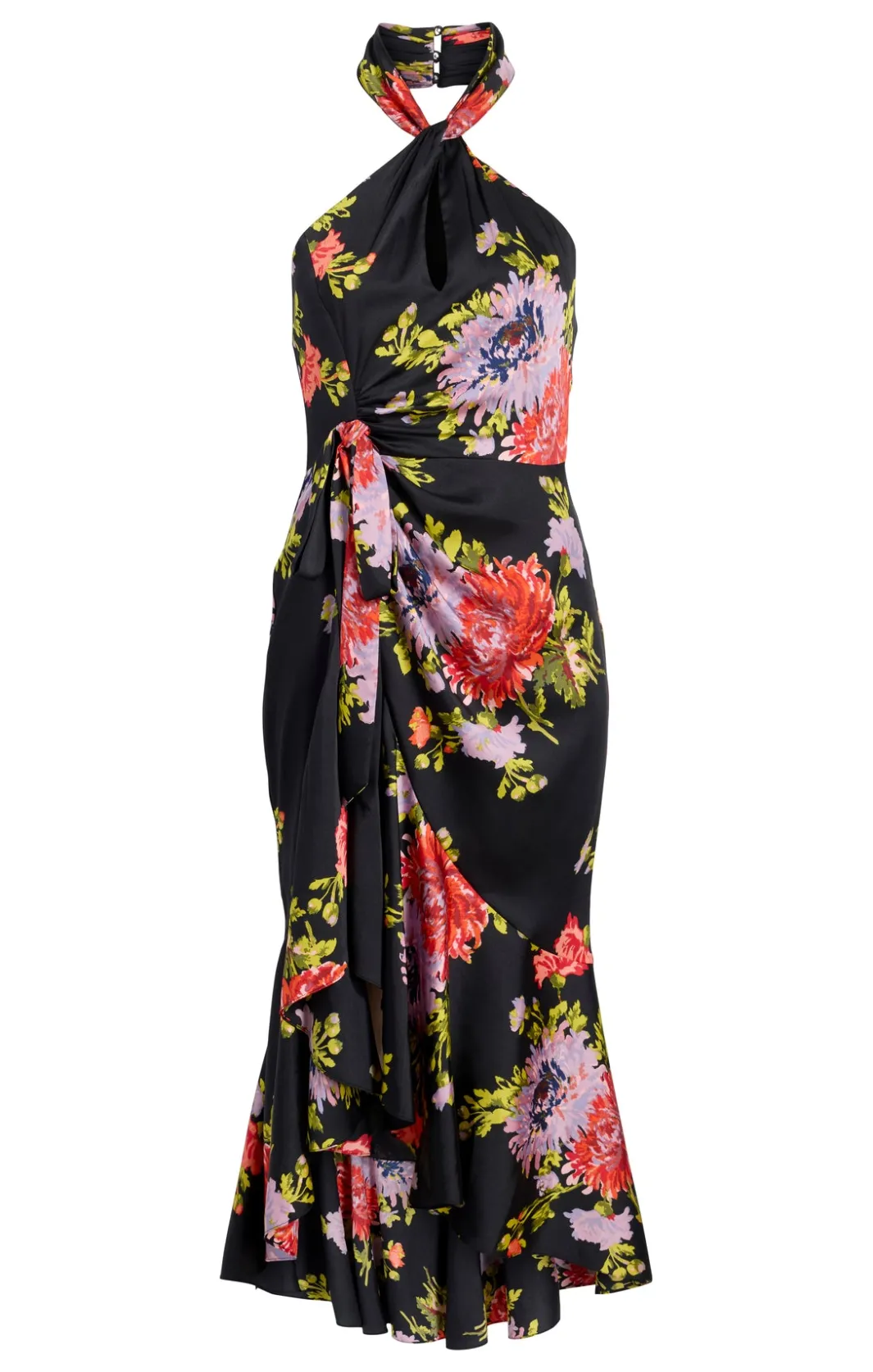 Cocktail & Evening | Midi<Cinq à Sept Josie Dress BlackMulti