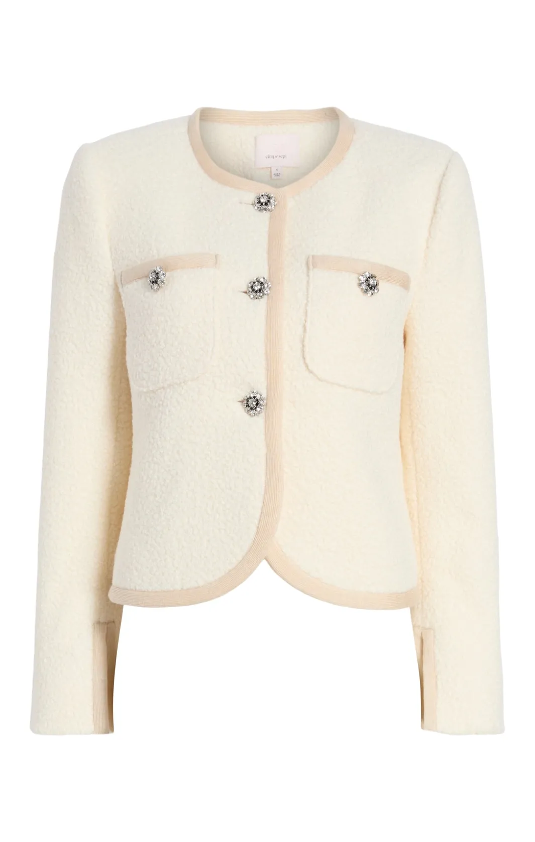 Jackets<Cinq à Sept Junia Jacket Ivory