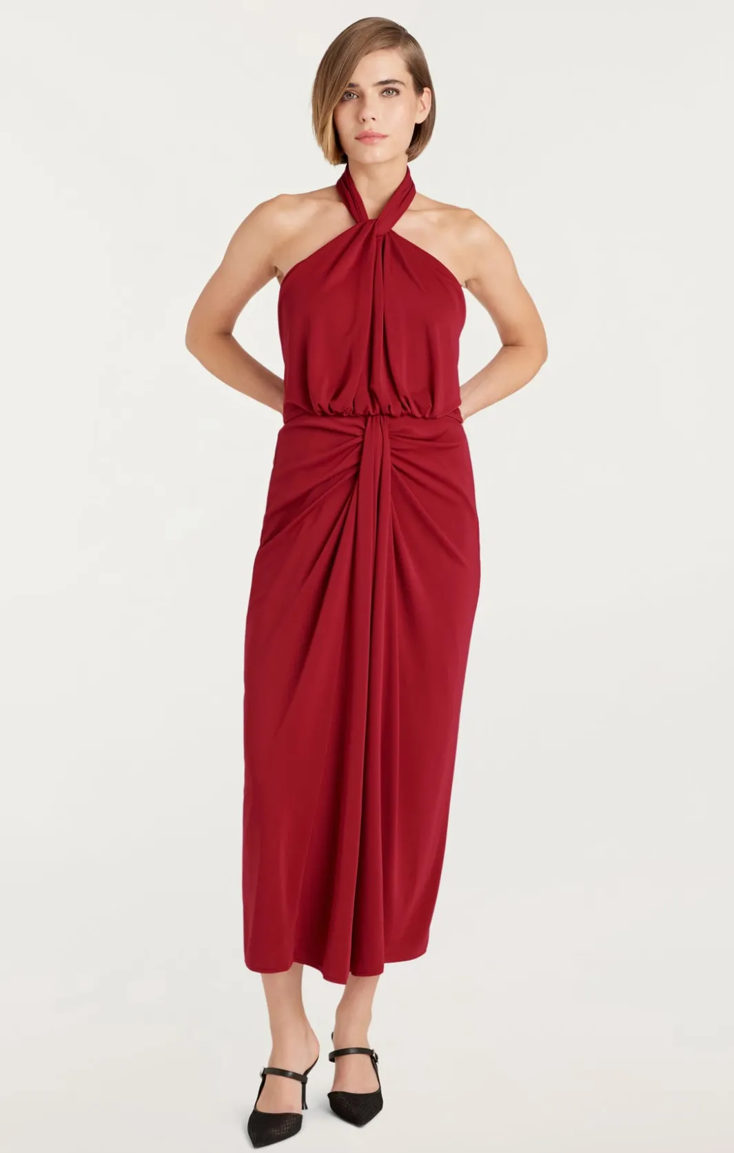 Midi | Cocktail & Evening<Cinq à Sept Kaily Dress Rosewood