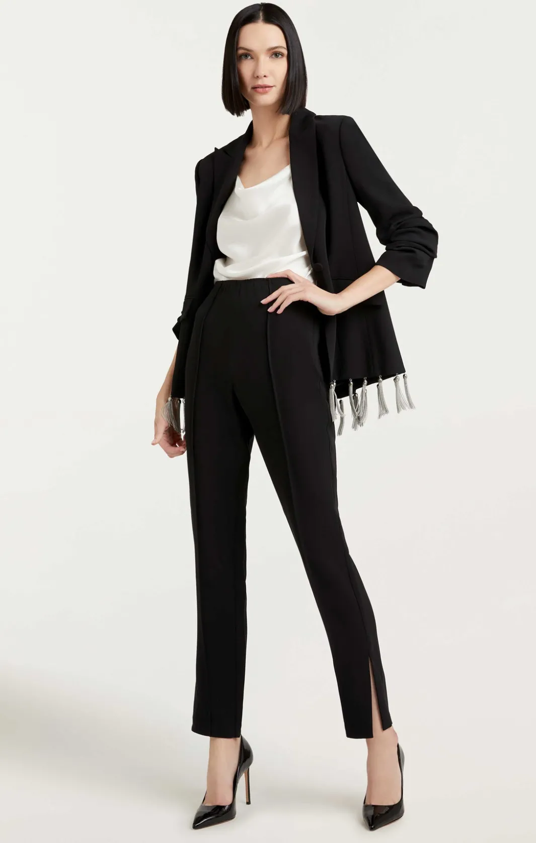 Jackets<Cinq à Sept Kaleb Blazer Black