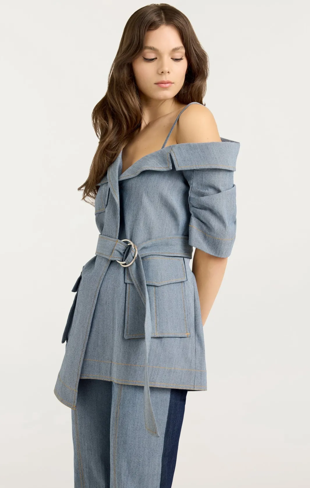 Jackets | Denim<Cinq à Sept Katie Jacket LightIndigo