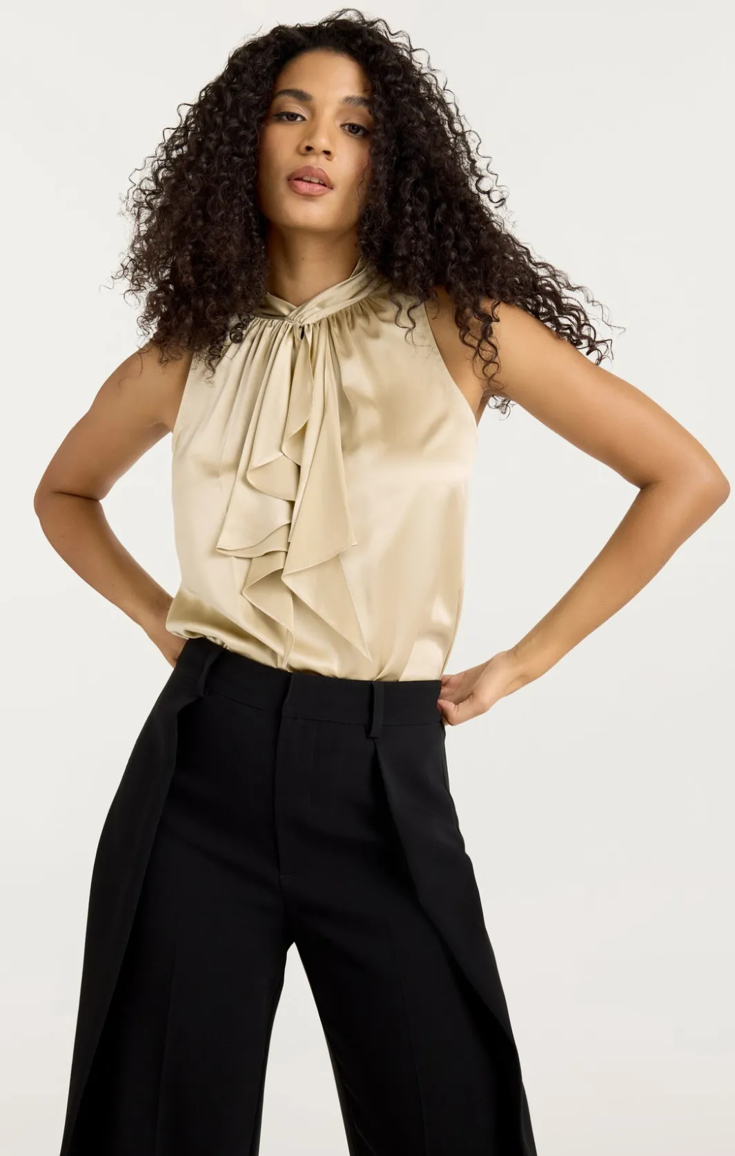 Tank Tops & Camisoles<Cinq à Sept Keoni Top Khaki