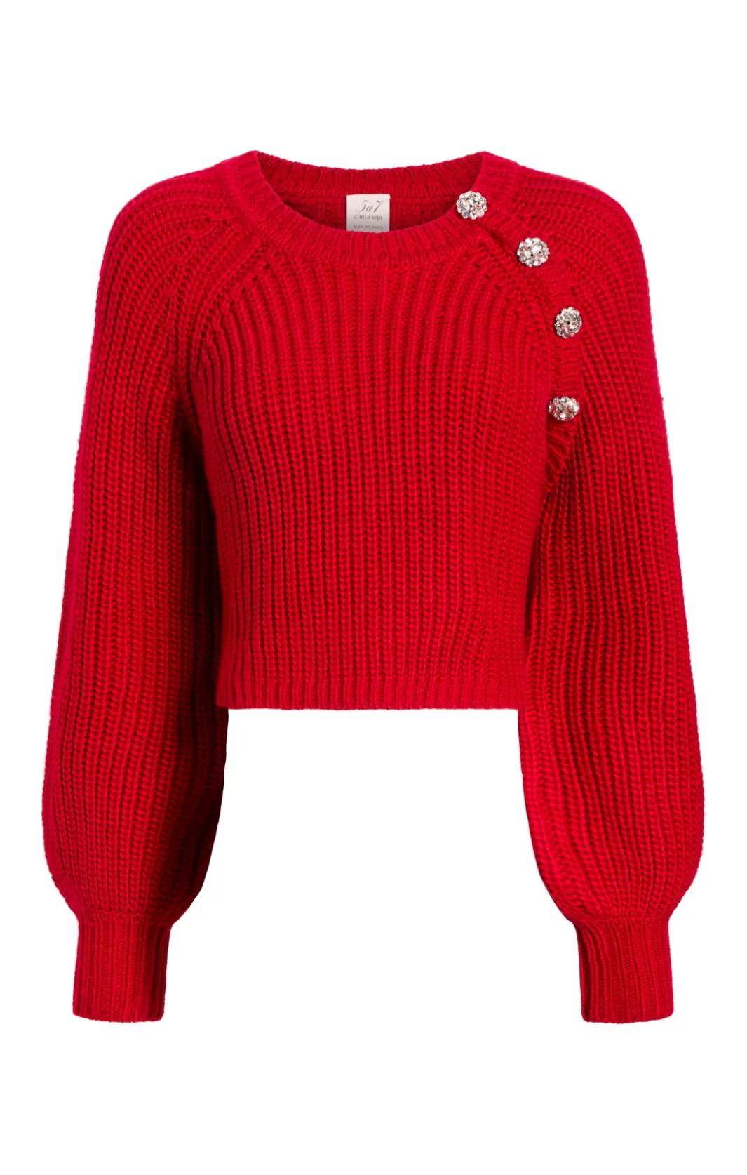 Sweaters & Knits | Sweaters & Knits<Cinq à Sept Keren Pullover RedCurrant