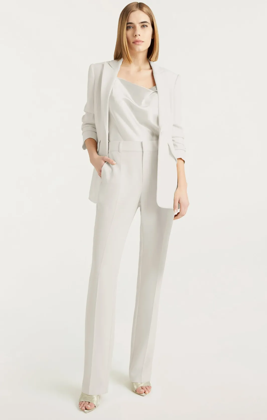 Pants<Cinq à Sept Kerry Pant Ivory