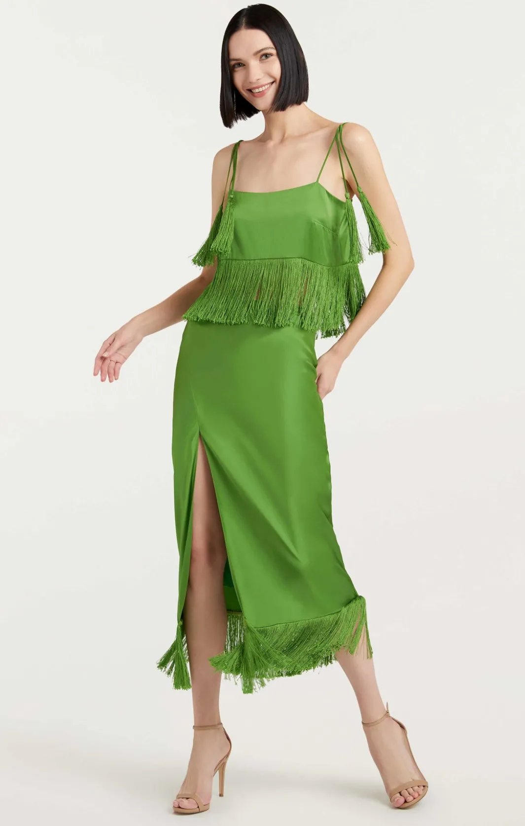 Skirts<Cinq à Sept Klara Skirt Grass