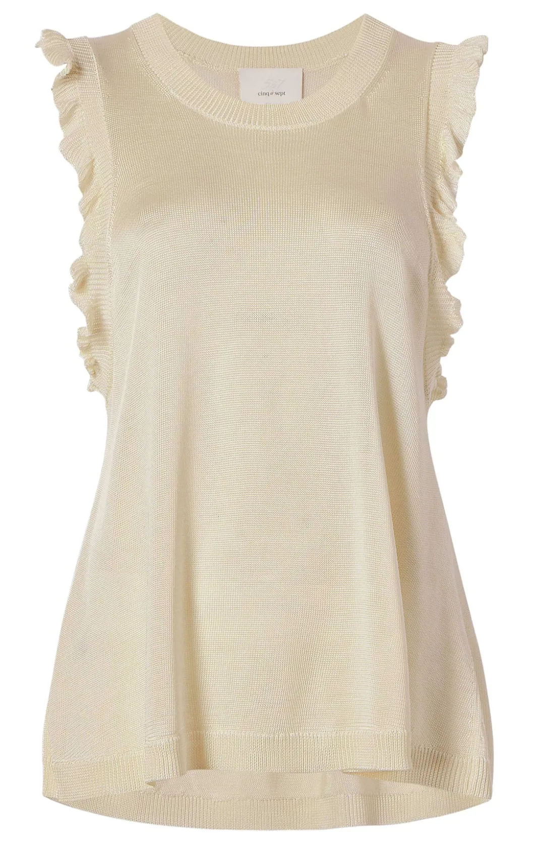 Sweaters & Knits | Sweaters & Knits<Cinq à Sept Knit Lenore Top Plaster