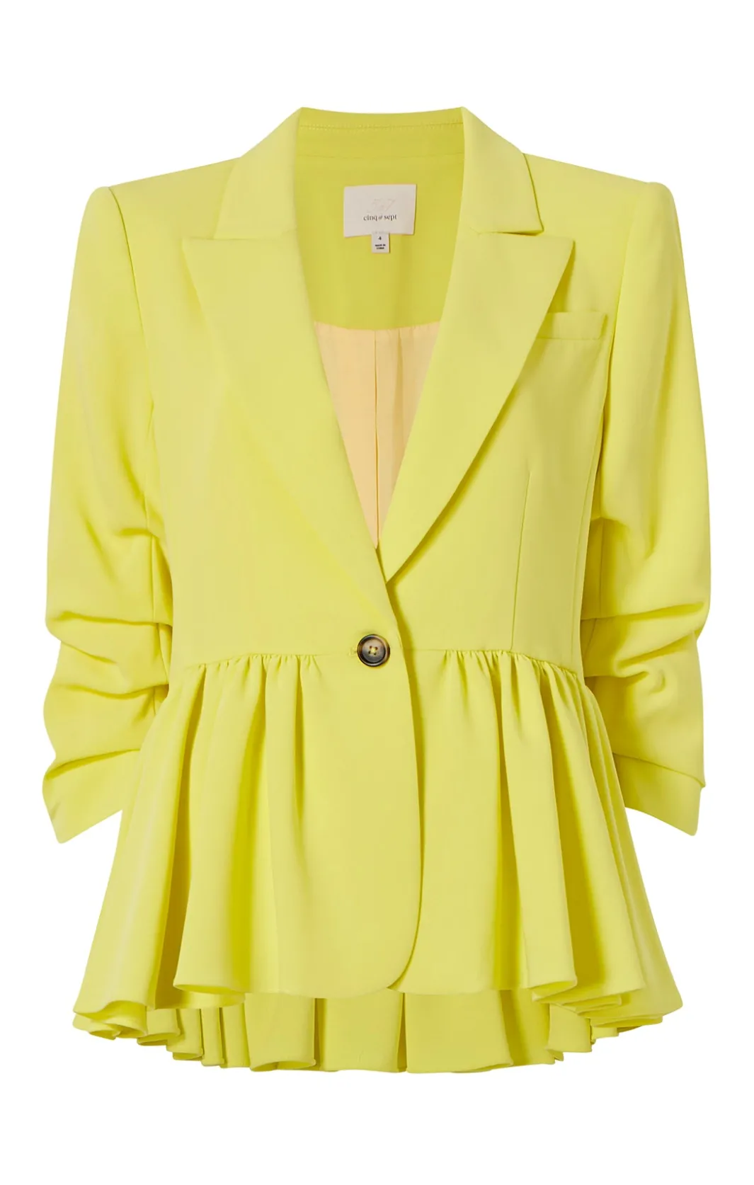 Jackets<Cinq à Sept Kourtney Blazer Yuzu