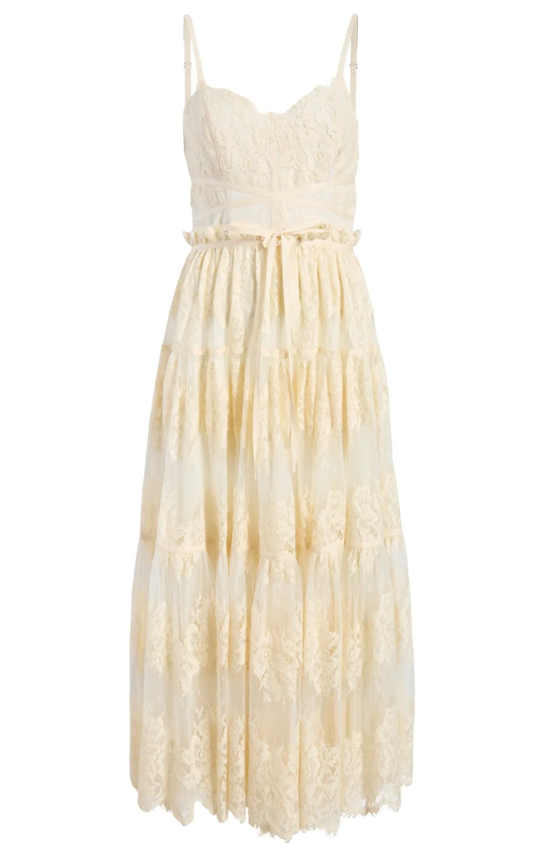Midi | Cocktail & Evening<Cinq à Sept Lana Dress Gardenia
