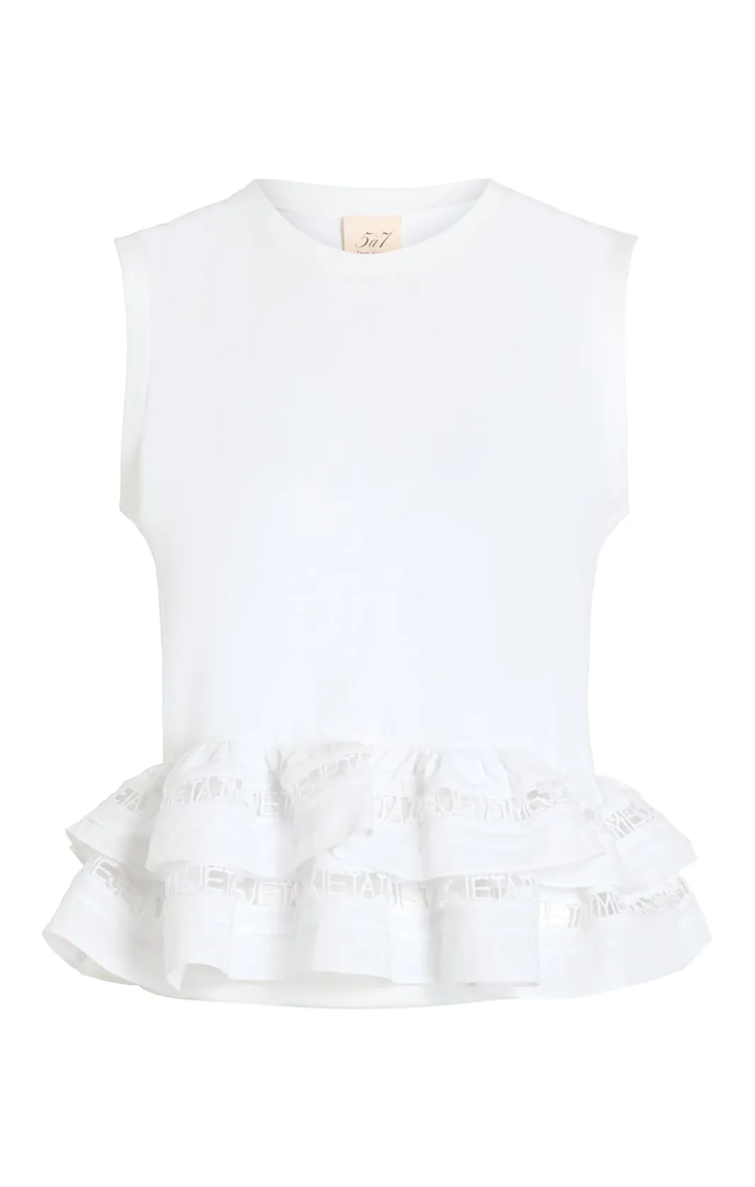 Tank Tops & Camisoles<Cinq à Sept Landri Top White