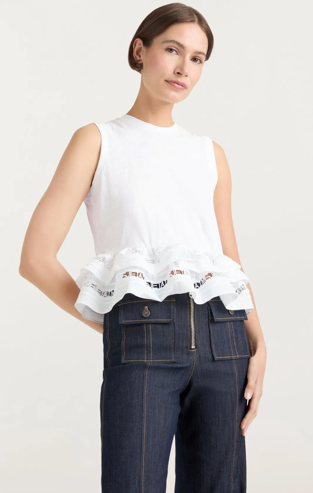 Tank Tops & Camisoles<Cinq à Sept Landri Top White
