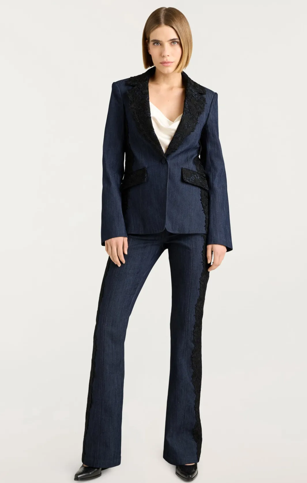 Blazers | Jackets<Cinq à Sept Laney Jacket Indigo