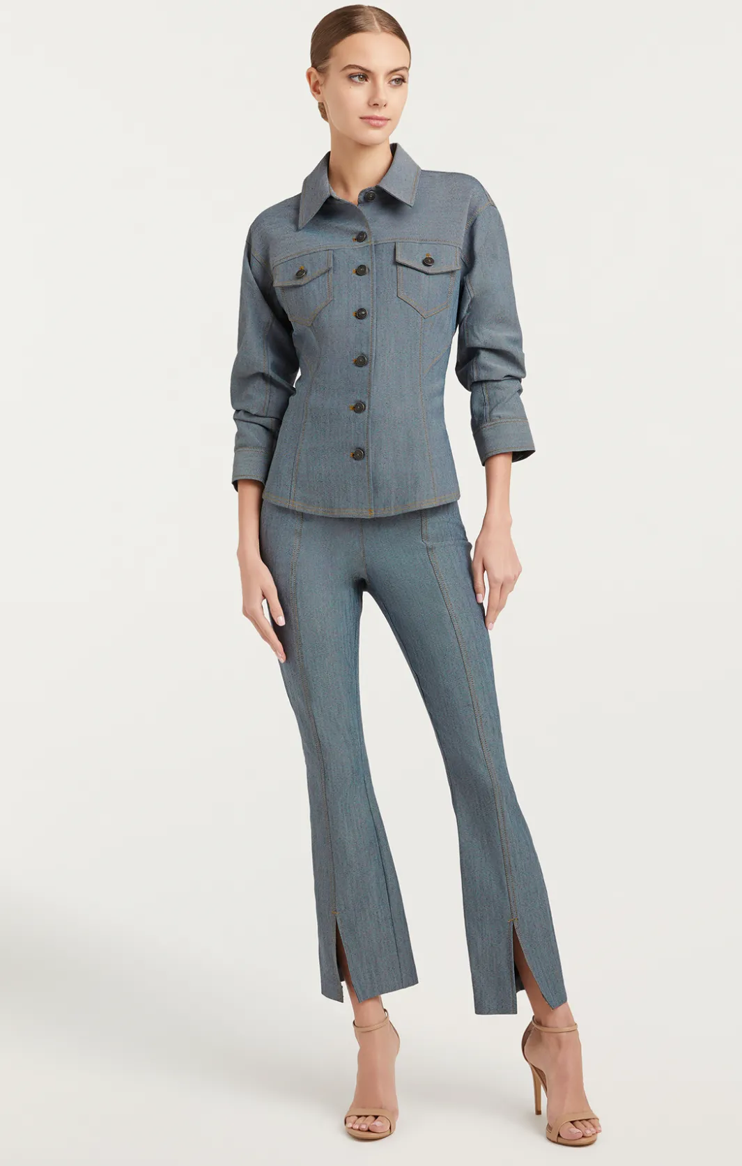Pants | Denim<Cinq à Sept Laurie Pant LightIndigo