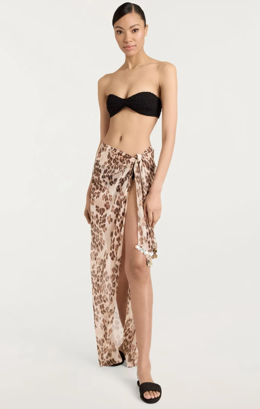 Skirts<Cinq à Sept Leopard Janessa Sarong AlabasterMulti