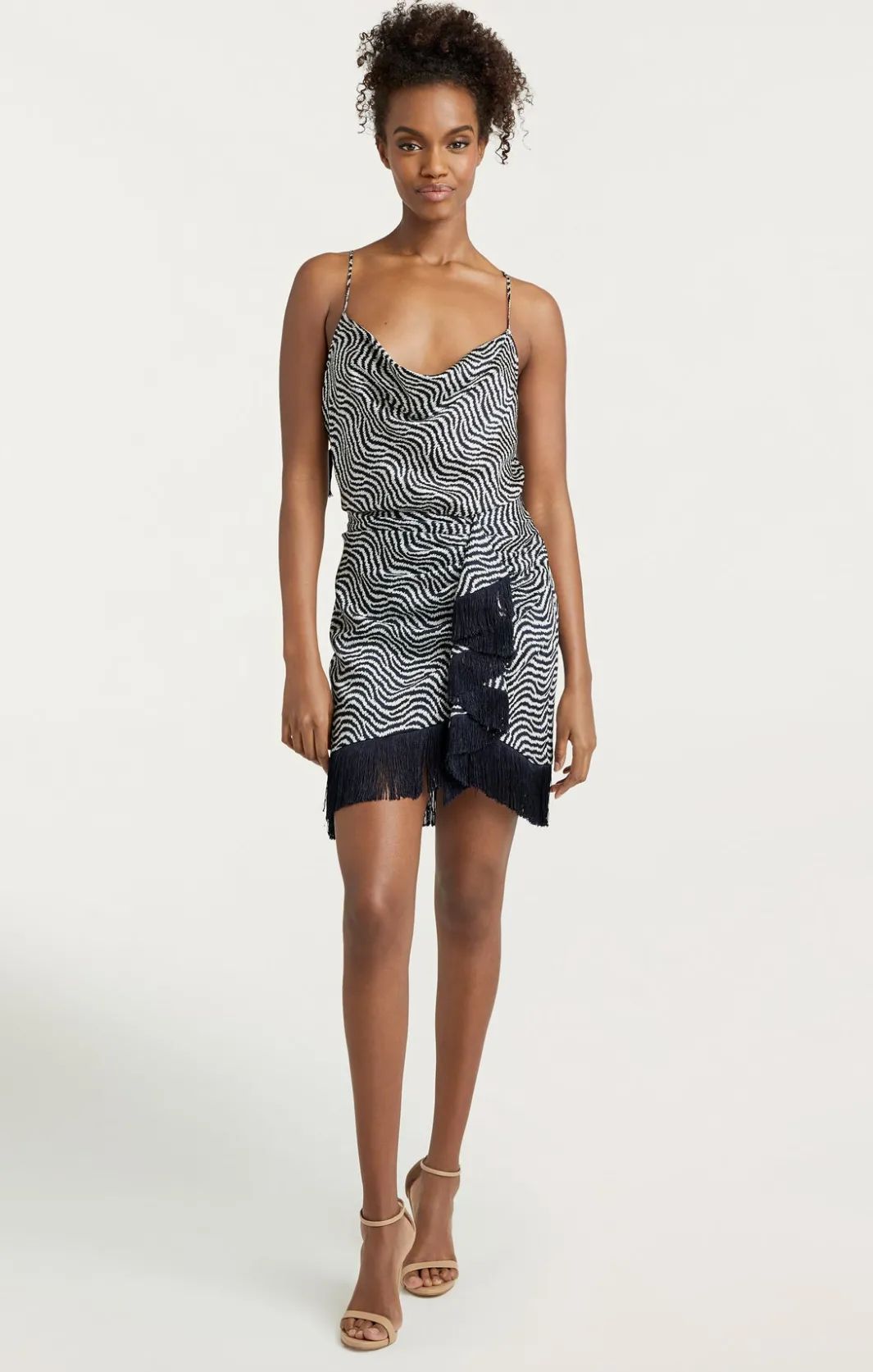 Skirts<Cinq à Sept Lesly Skirt Ivory/navy