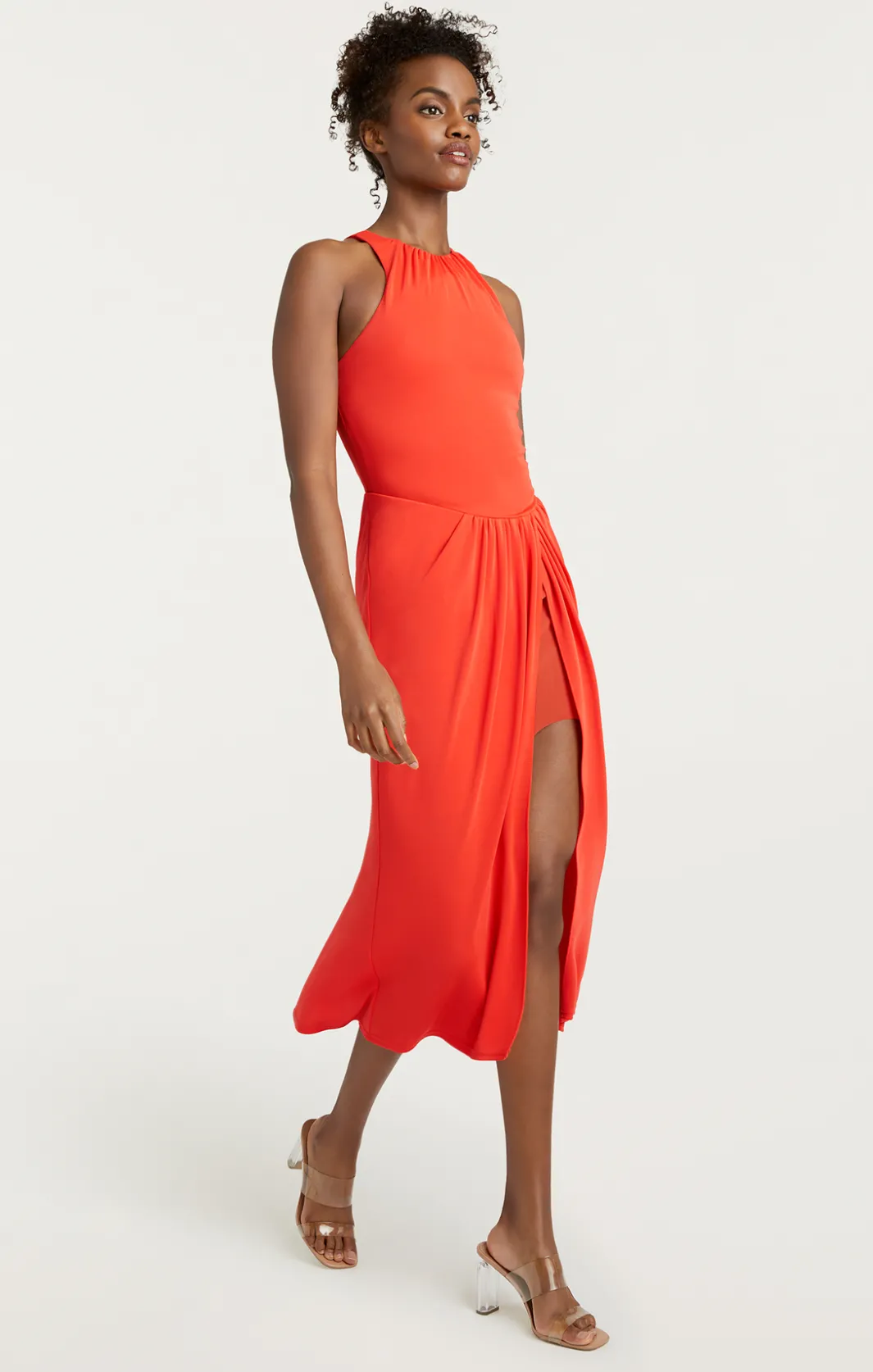 Midi<Cinq à Sept Lezlie Dress CherryTomato