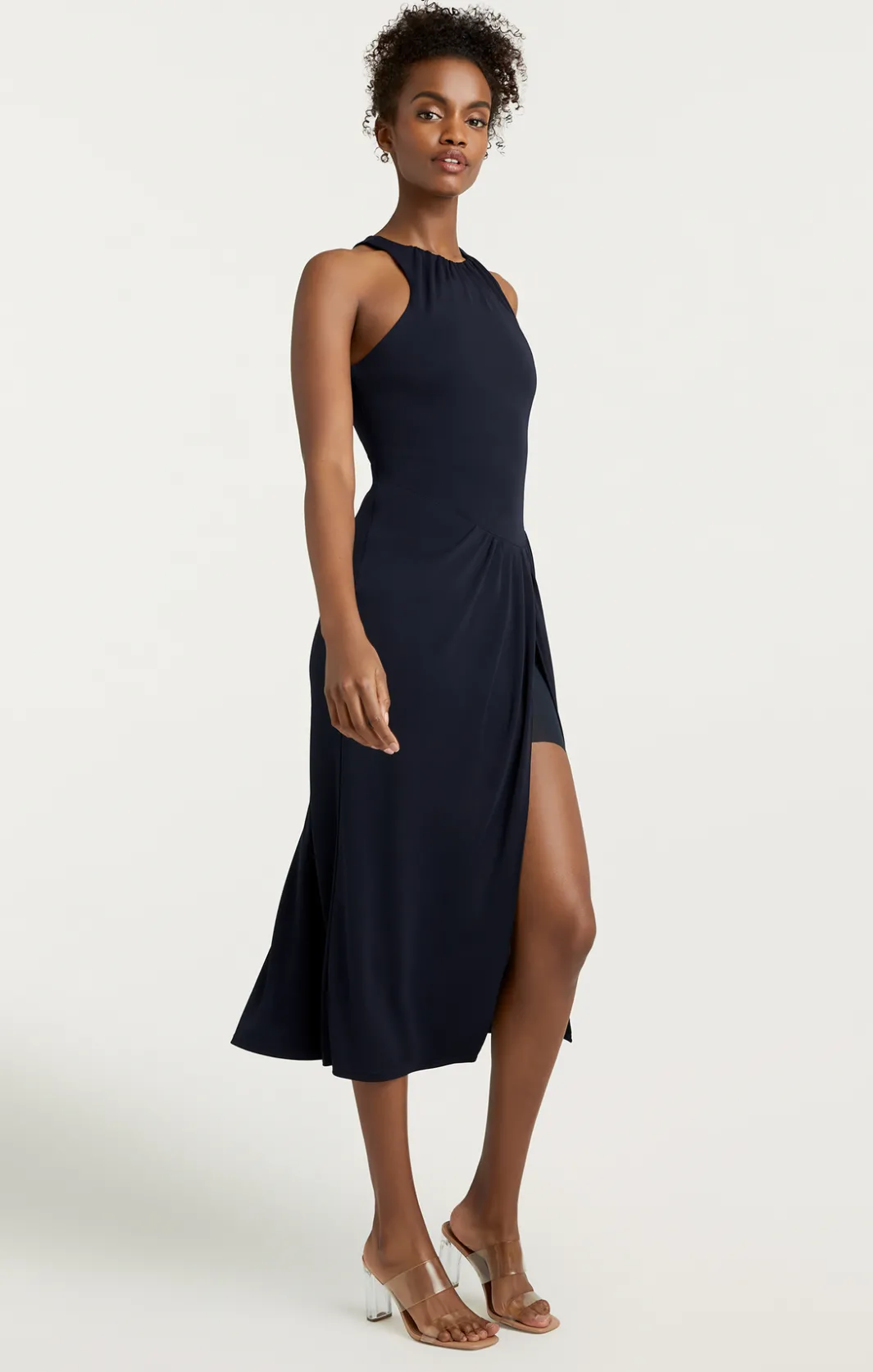 Midi<Cinq à Sept Lezlie Dress Navy