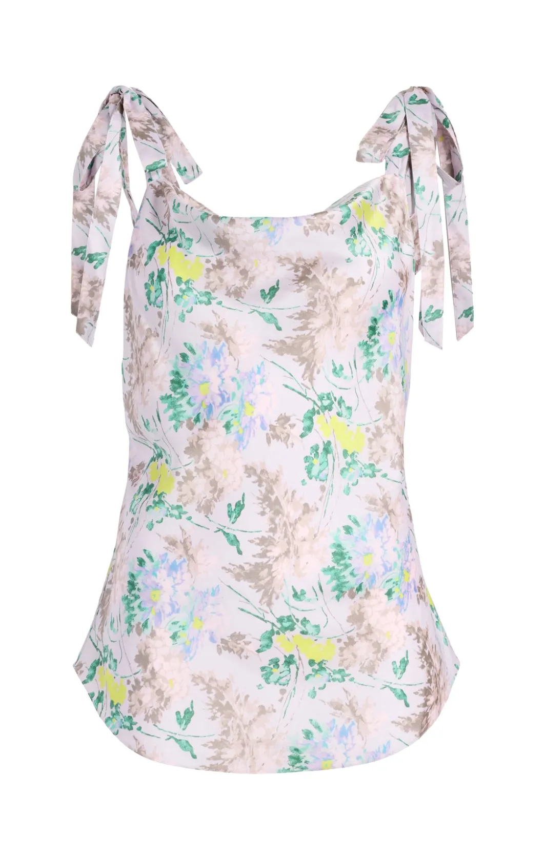 Tank Tops & Camisoles<Cinq à Sept Light Washed Floral Tied Marta Cami PastelMulti