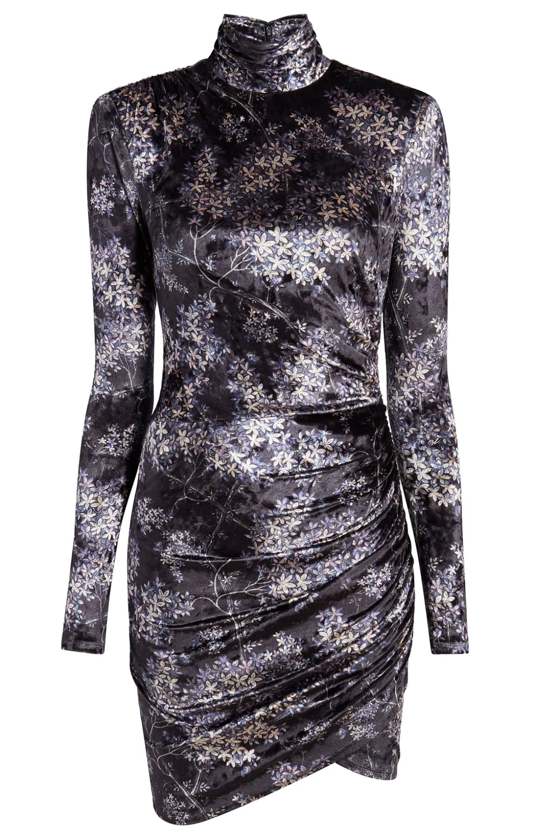 Mini<Cinq à Sept Lilac Floral Marlene Dress BlackMulti