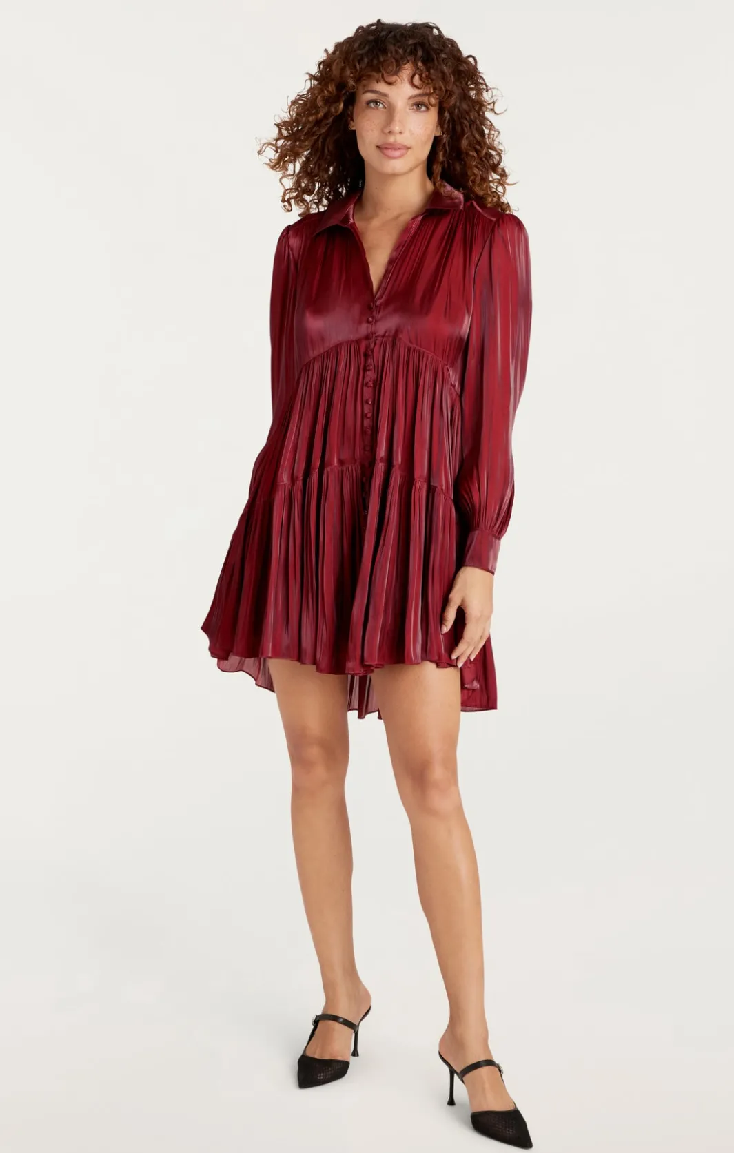 Mini<Cinq à Sept Lilly Dress Rhubarb